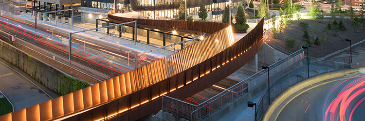 Skanska awarded with Envision Bronze certification for ISEC Bridge at Northeastern University